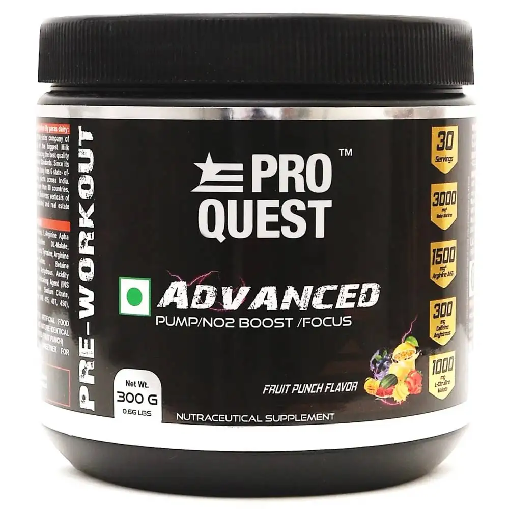 Proquest Advanced Pump Up Pre-Workout,  0.66 lb  Fruit Punch