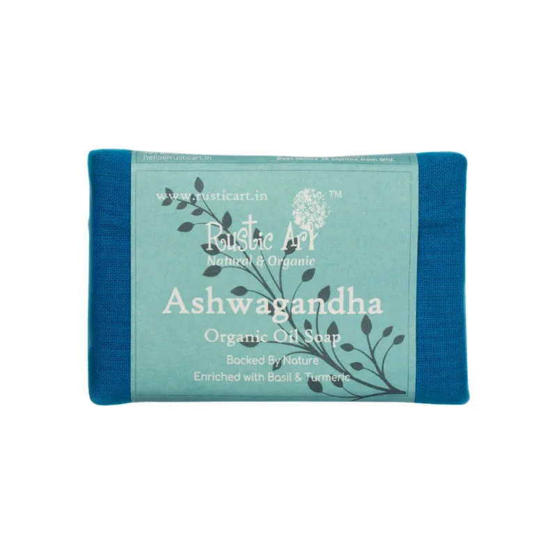 Rustic Art Ashwagandha Organic Oil Soap