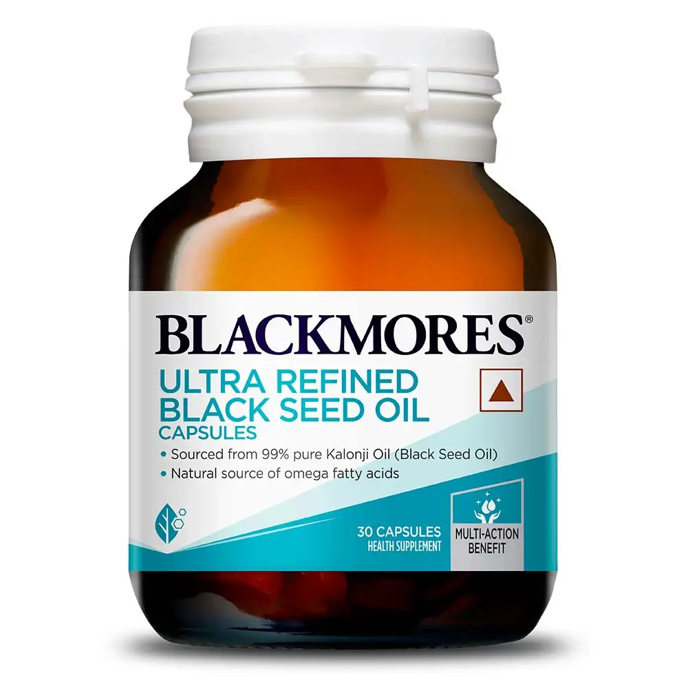 Blackmores Ultra Refined Black Seed Oil,  30 capsules