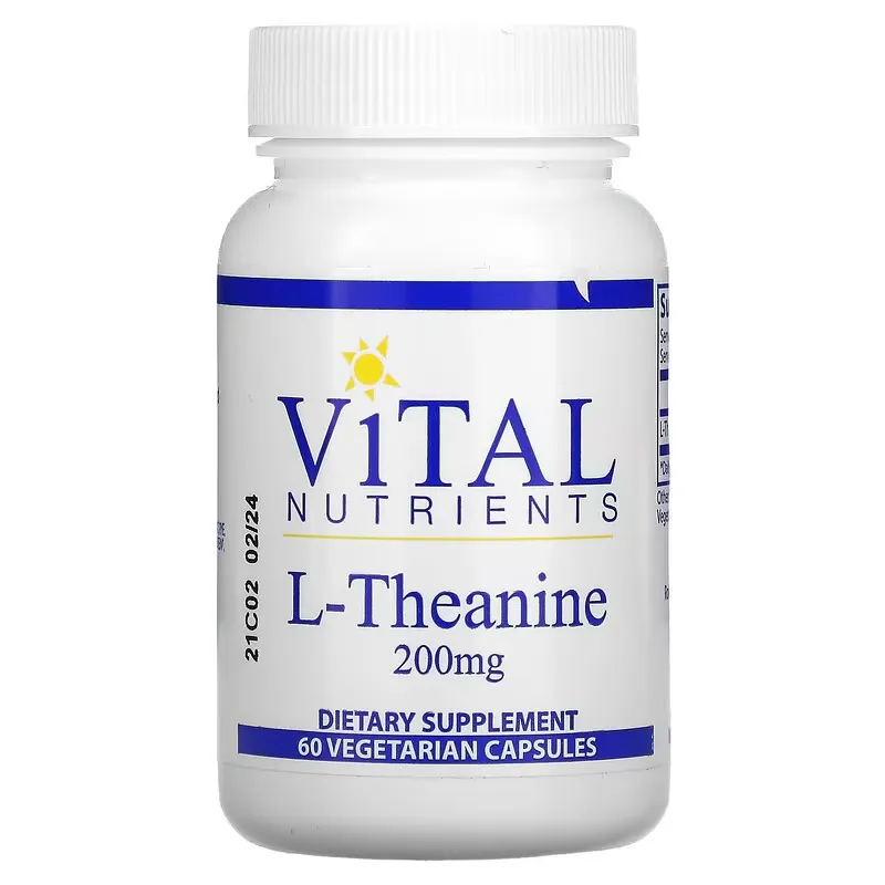 L- Theanine, 200 mg, 60 Vegetarian Capsules