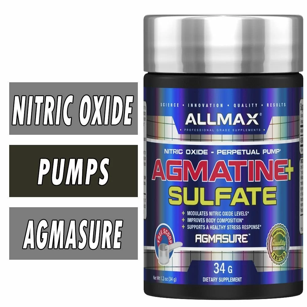 Allmax Agmatine Sulfate Powder - 34 Grams