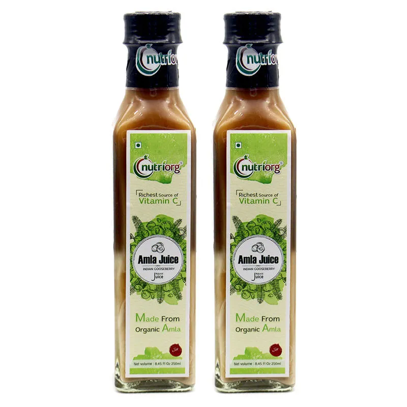 Nutriorg Amla Juice (Pack Of 2)