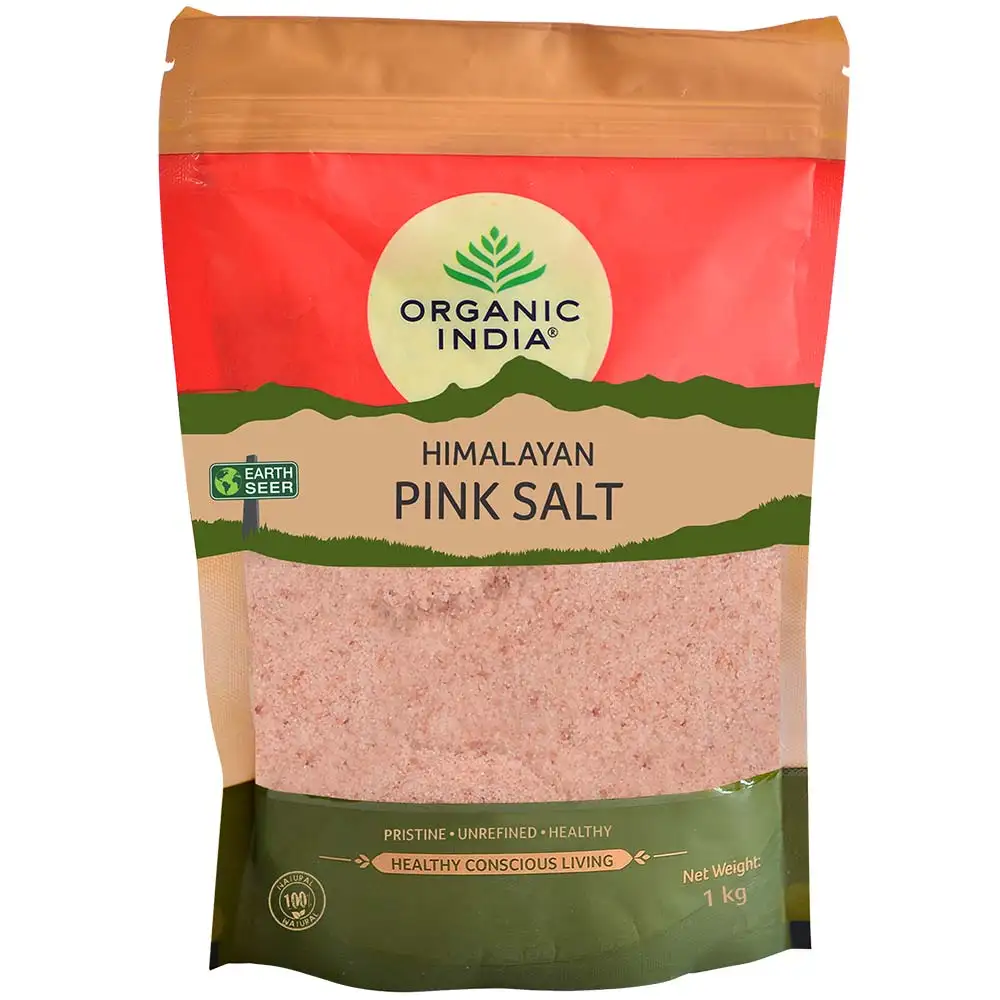 Organic India Himalayan Pink Salt,  1 kg