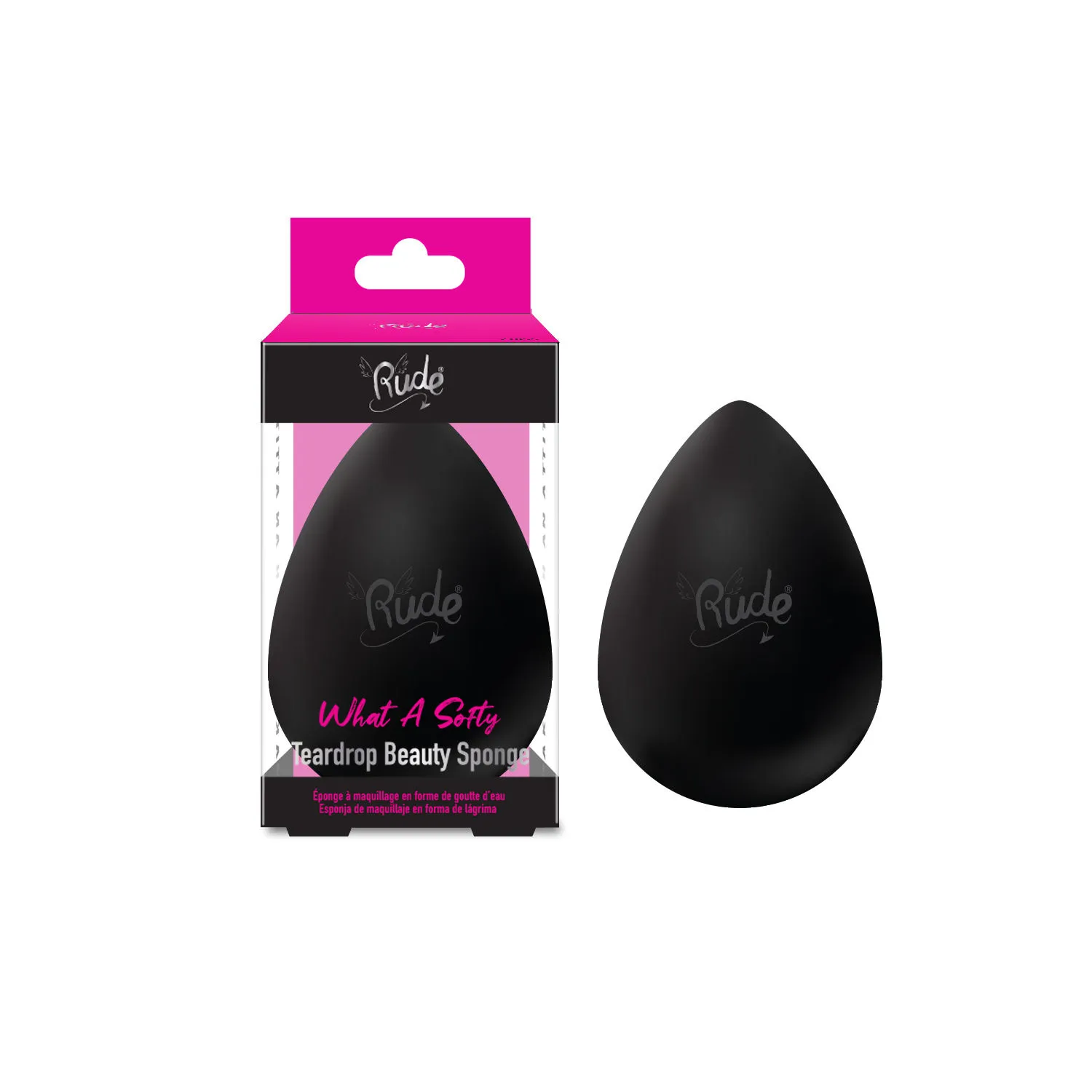 Rude Cosmetics What A Softy Teardrop Beauty Sponge