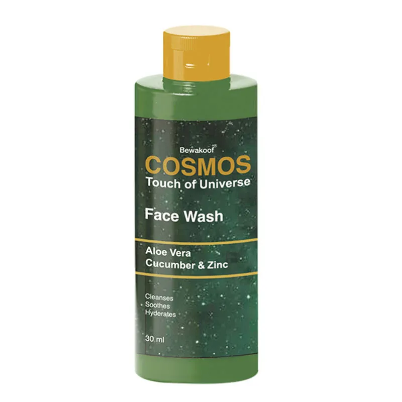 Cosmos by Bewakoof Face Wash Aloe Vera, Cucumber & Zinc