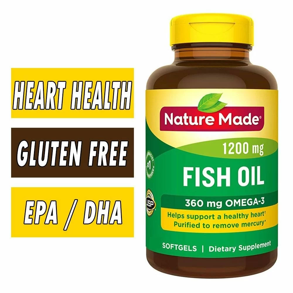 Nature Made Fish Oil - 1200 mg - 200 Softgels