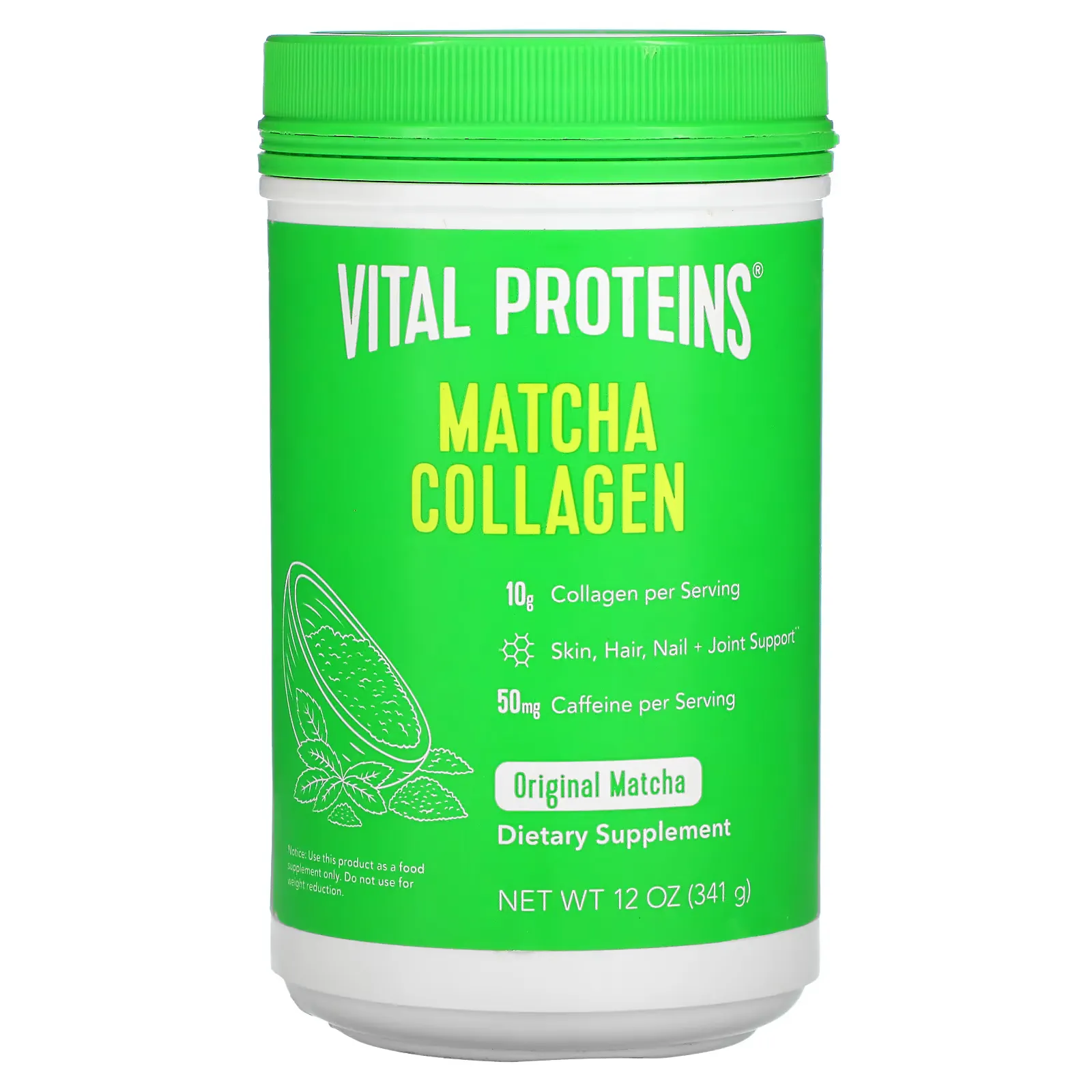 Matcha Collagen, Original Matcha, 12 oz (341 g)