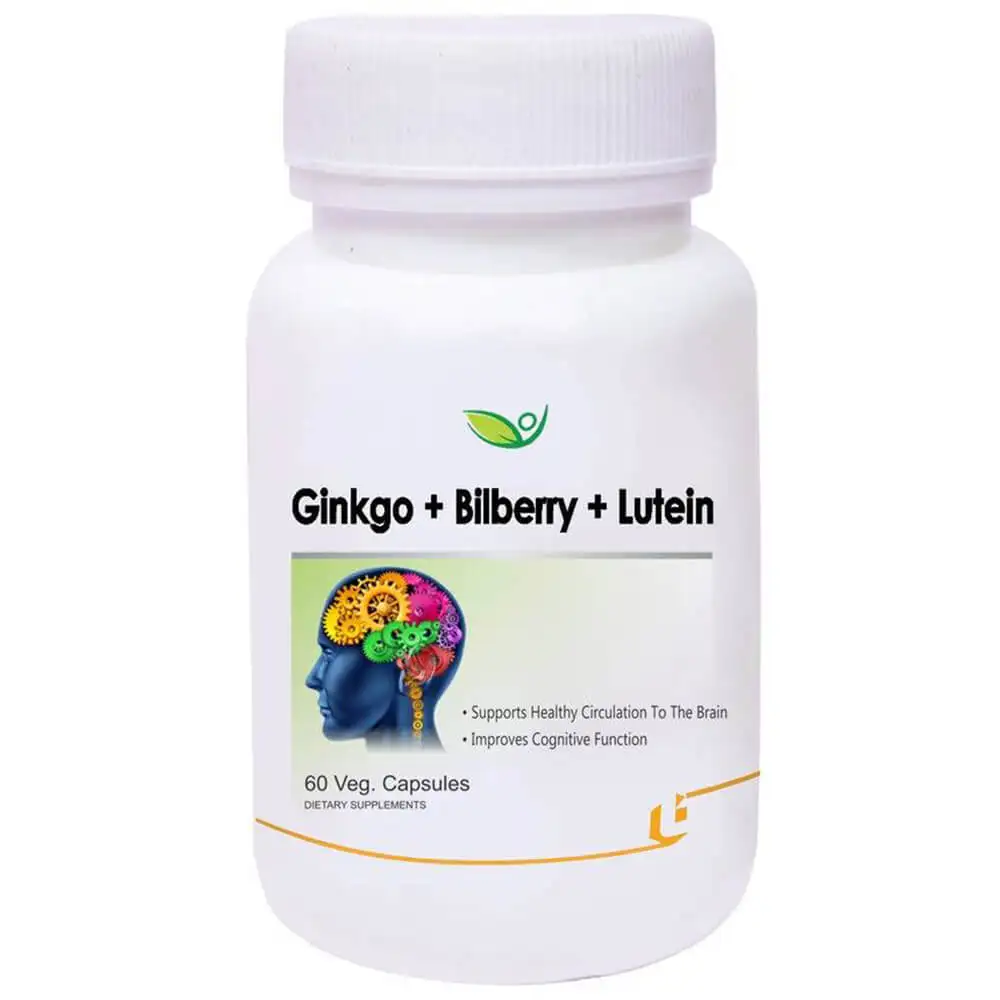 Biotrex Ginkgo Bilberry Lutein,  60 capsules