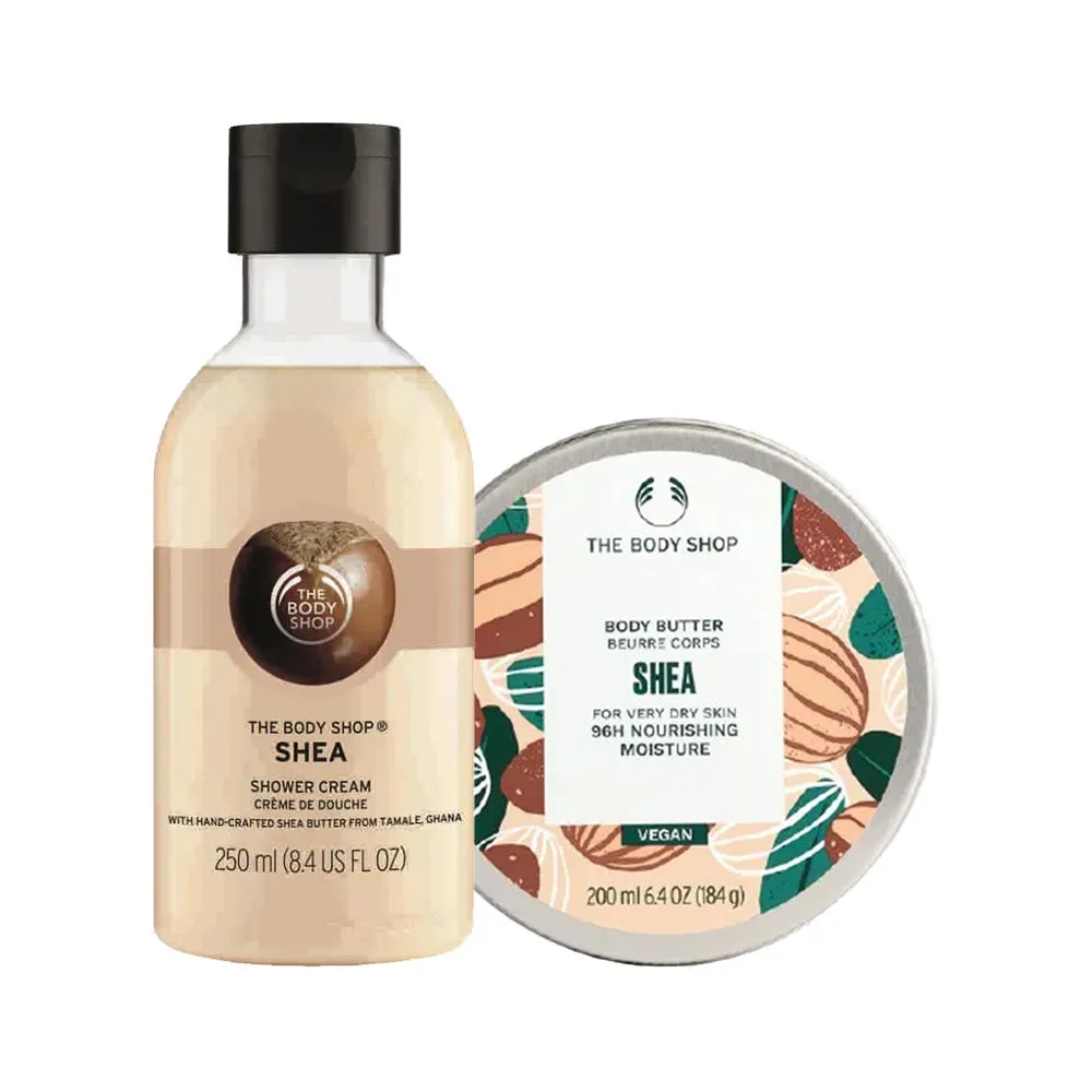 The Body Shop Shea Shower Cream & Body Butter Combo