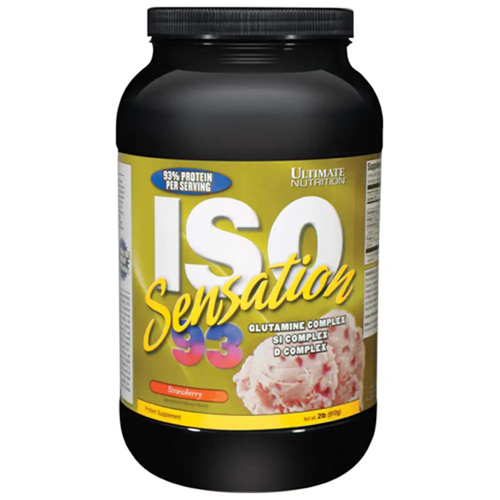 Ultimate Nutrition ISO Sensation 93,  2 lb  Strawberry