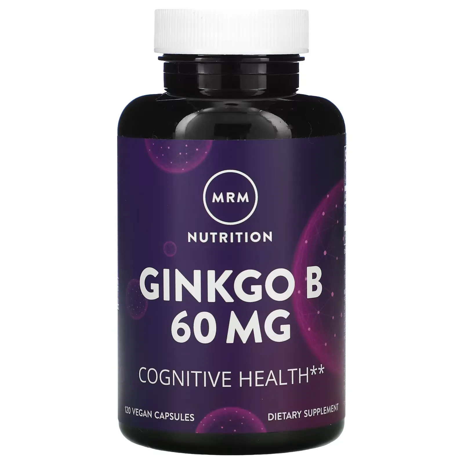 Ginkgo B, 60 mg, 120 Vegan Capsules