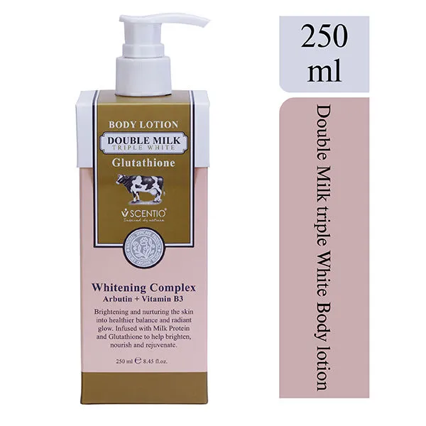 Scentio Organic Double Milk Triple White Body Lotion