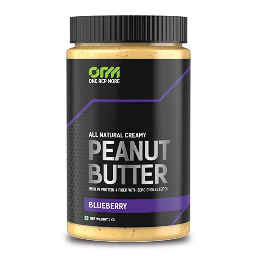 One Rep More Peanut Butter,  1 kg  Blueberry Creamy