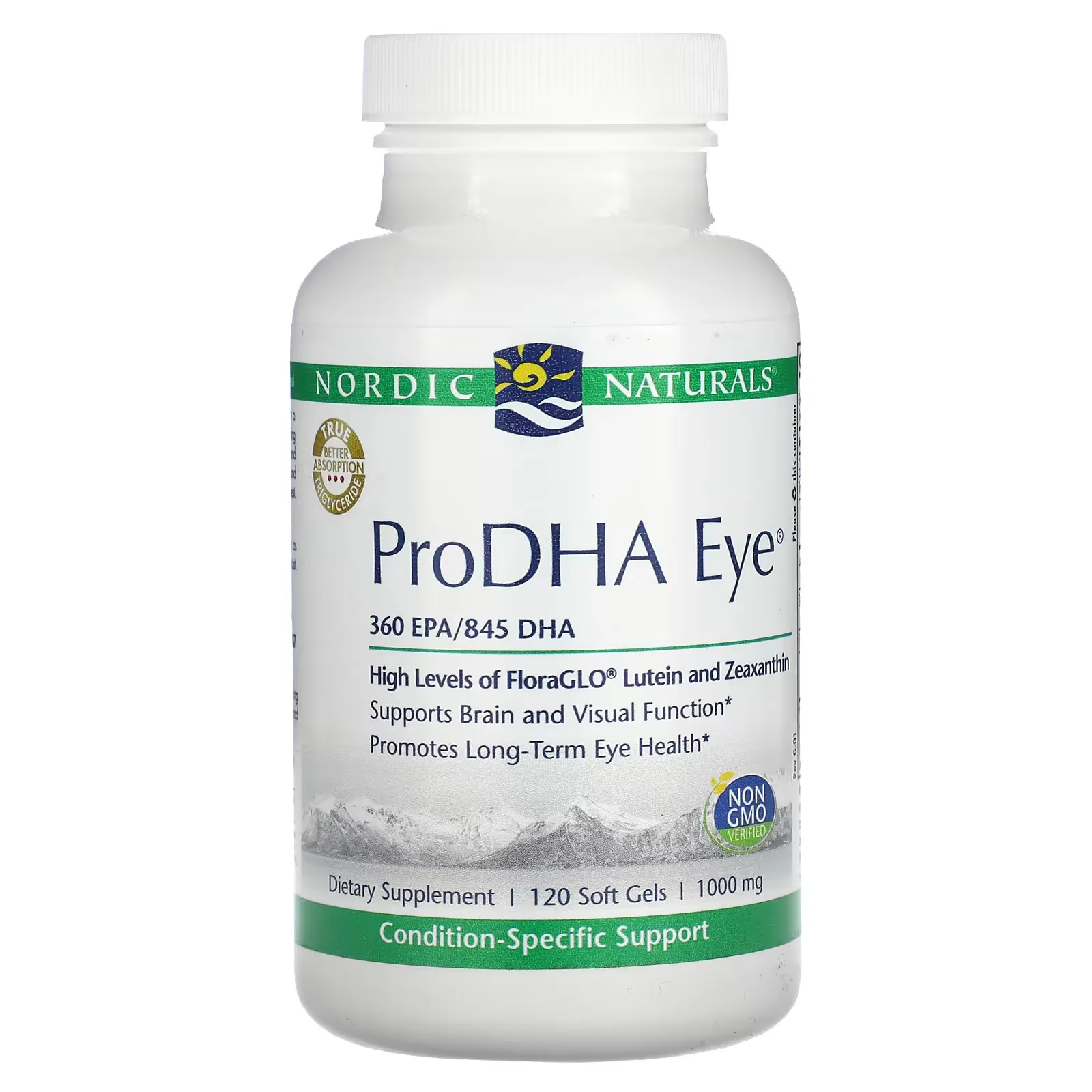 ProDHA Eye, 1,000 mg, 120 Softgels