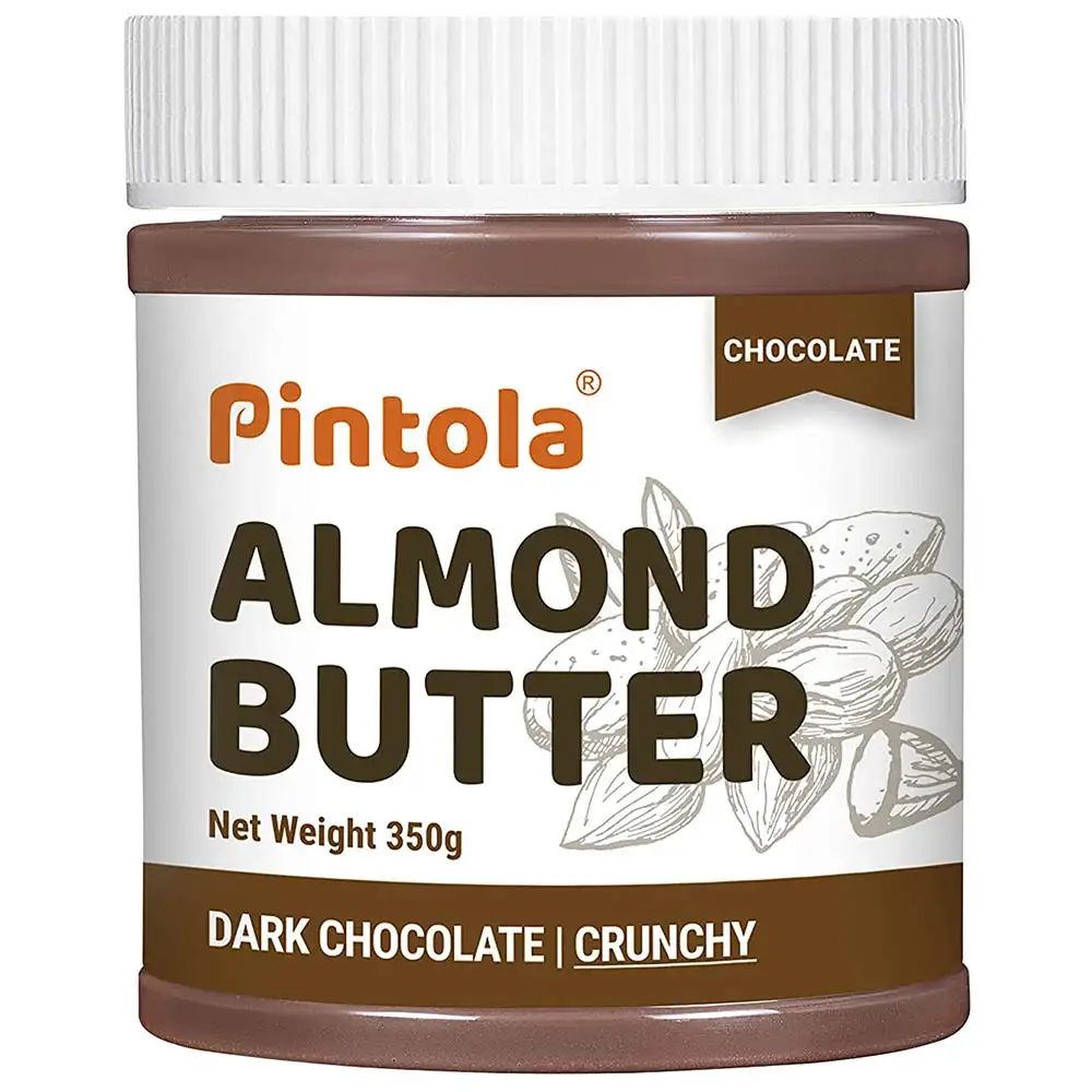 Pintola Dark Chocolate Almond Butter,  Crunchy  0.350 kg