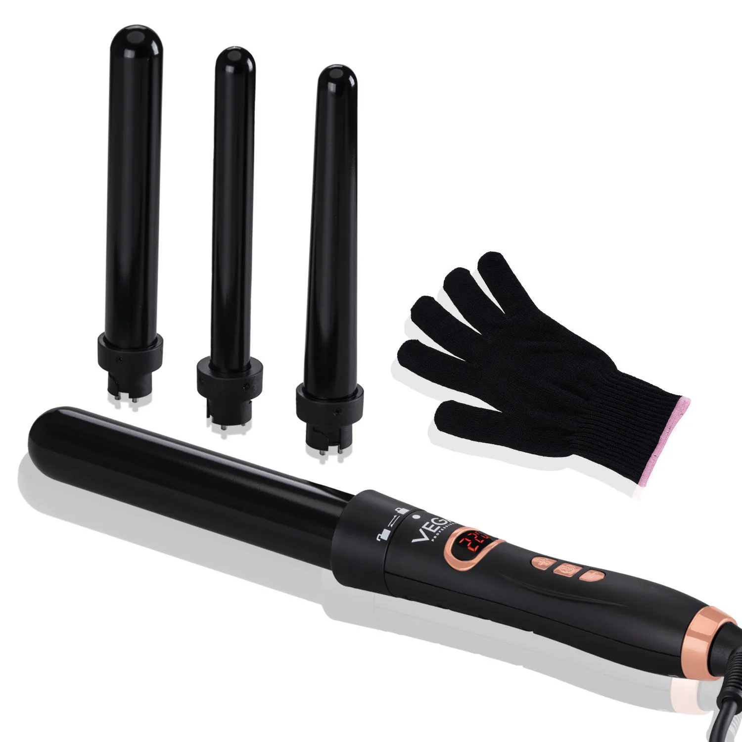 VEGA Professional Pro Curl Master Multi Tong Hair Curler (VPPCT-09)