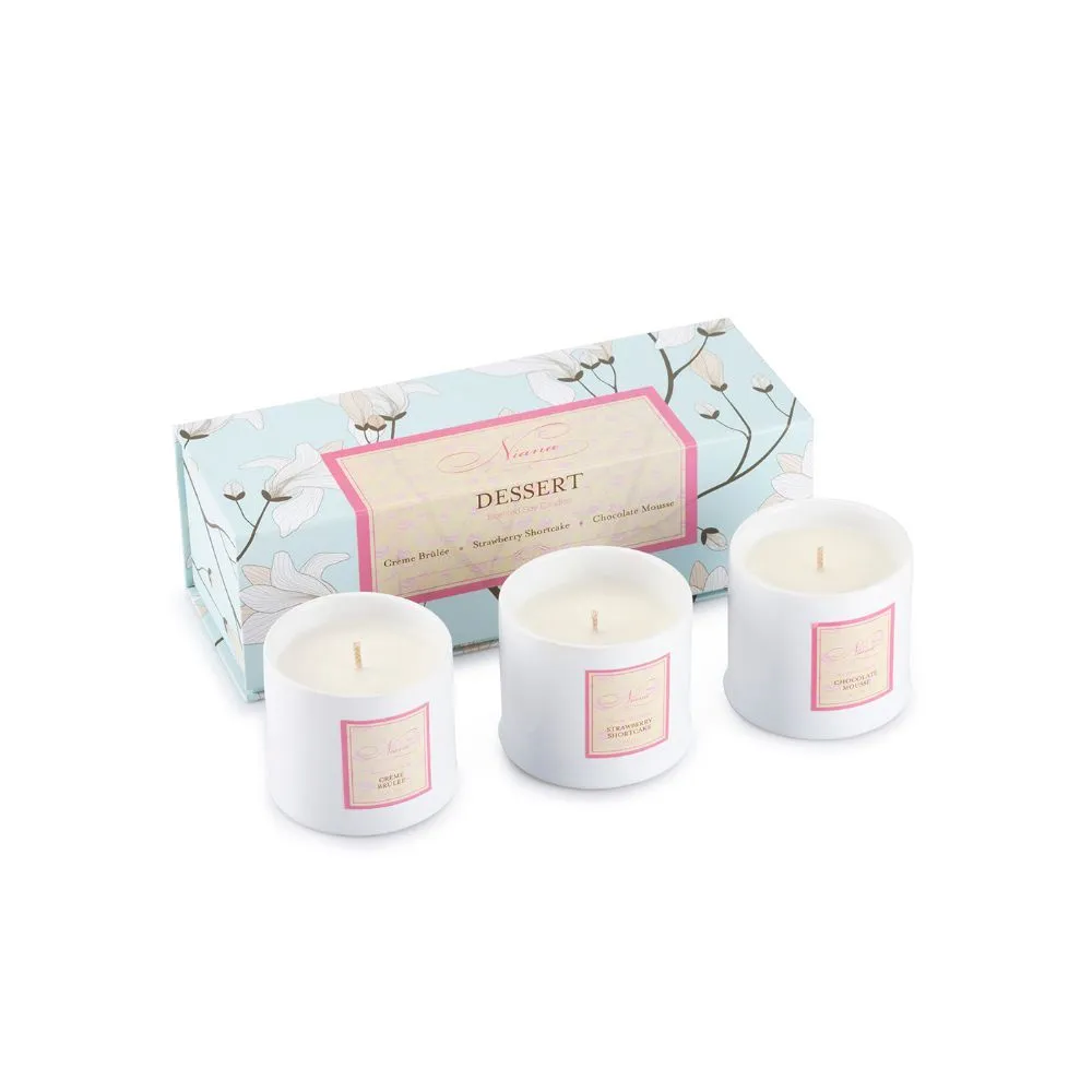 Niana Dessert Collection - Set Of 3 Candles