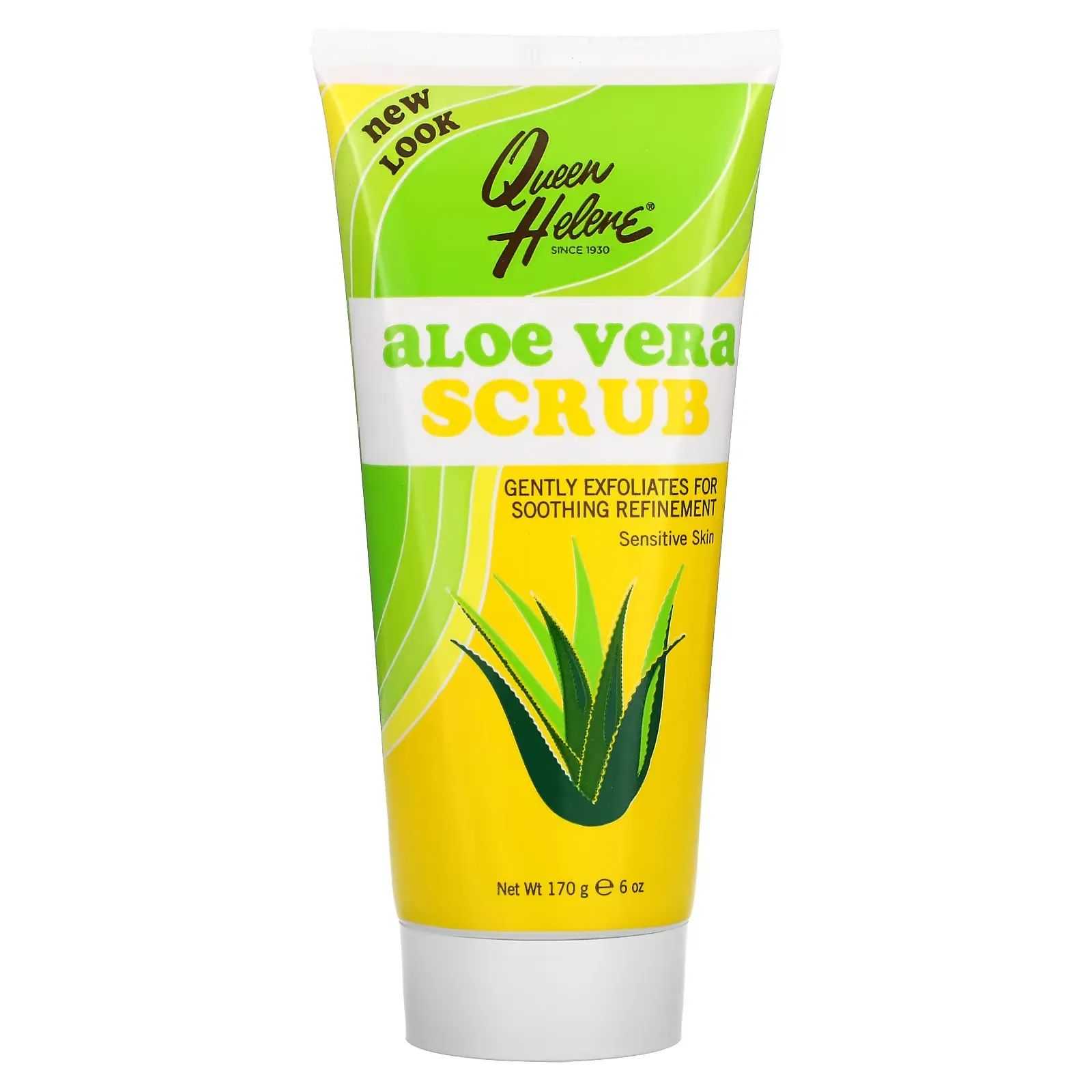 Scrub, Sensitive Skin, Aloe Vera, 6 oz (170 g)