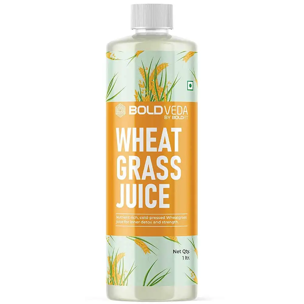 Boldfit Wheatgrass Juice,  Unflavoured  1 L