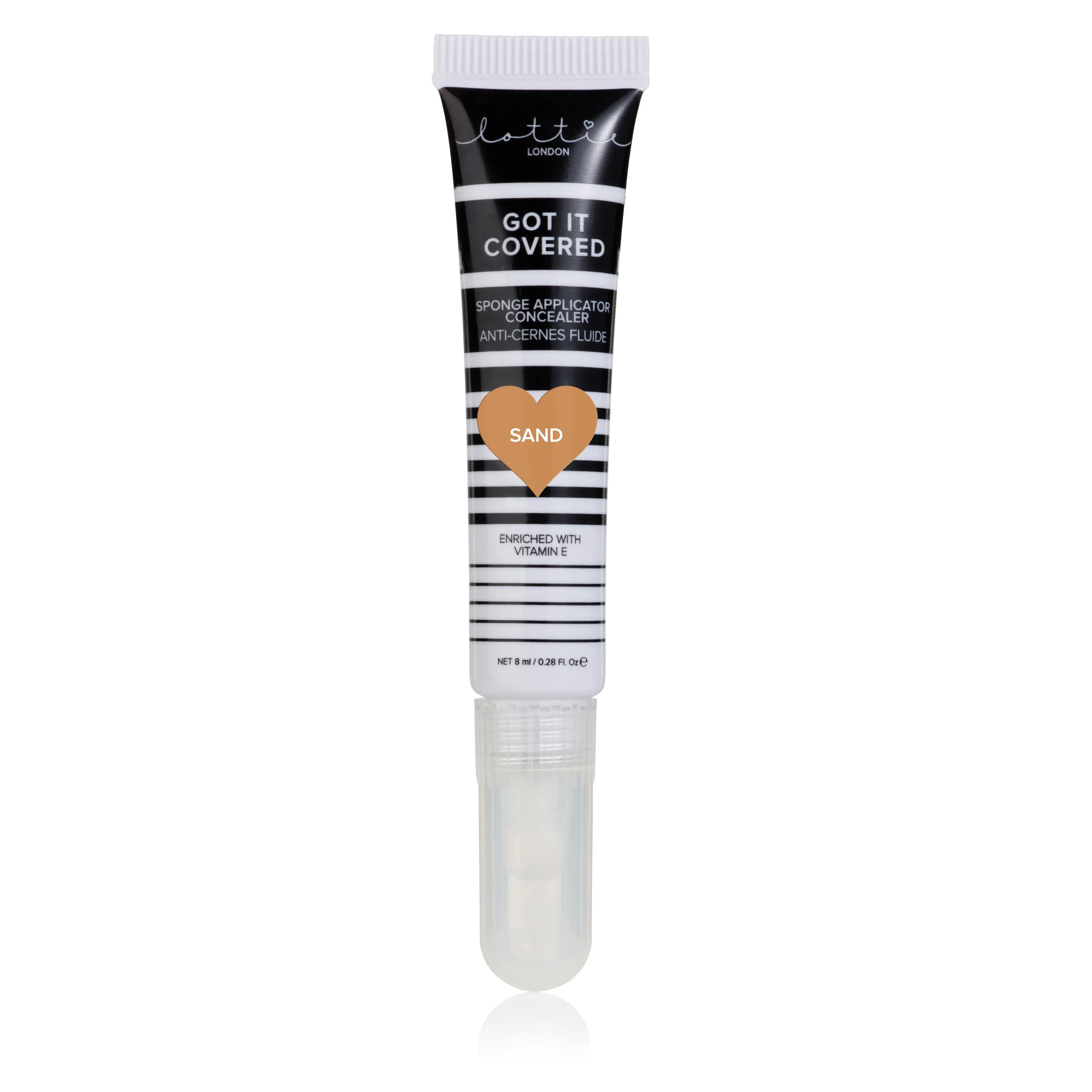 Lottie London Got It Covered Sponge Applicator Concealer - Sand