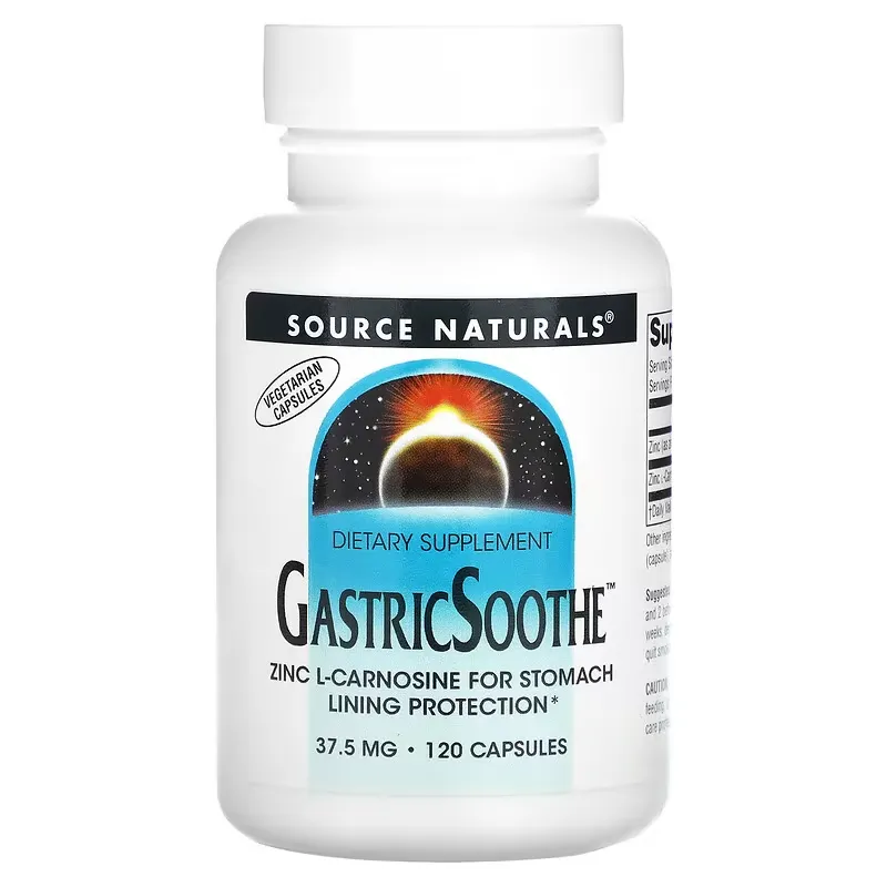 GastricSoothe, 37.5 mg, 120 Capsules