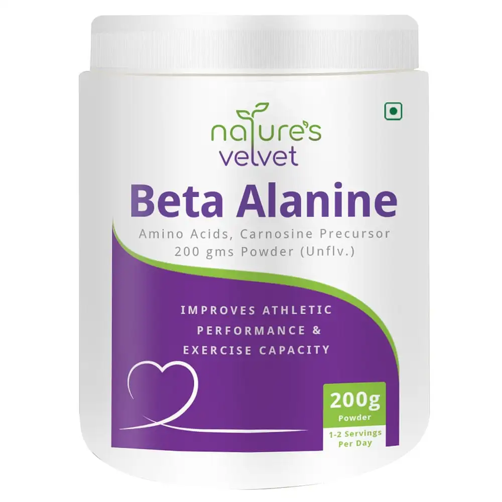 Natures Velvet Beta Alanine,  Unflavoured  0.44 lb