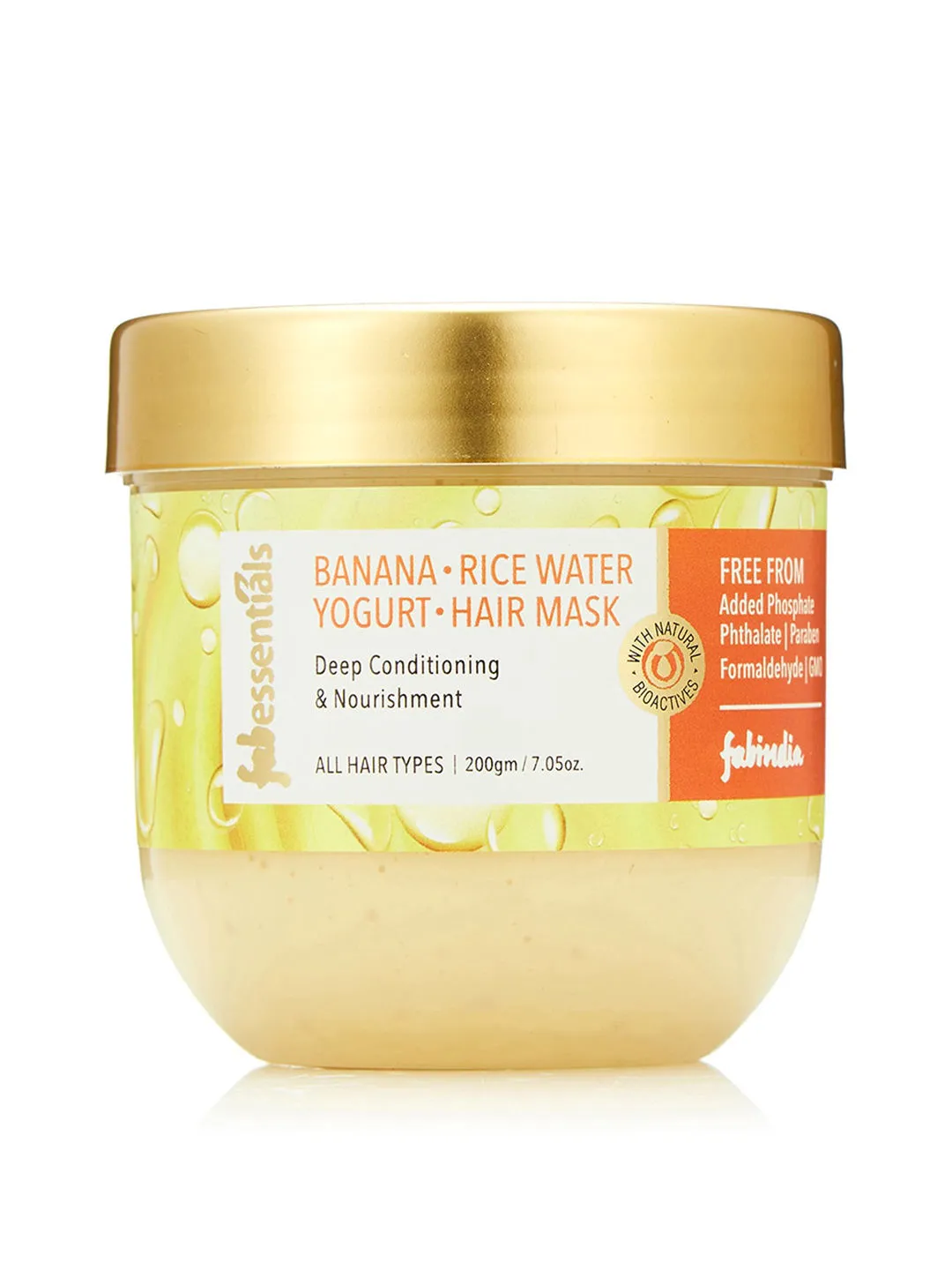 Fabessentials Banana Rice Water Yogurt Hair Mask