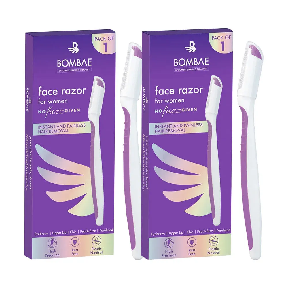 Bombae Face & Eyebrow Razor (Buy 1 Get 1 Free)