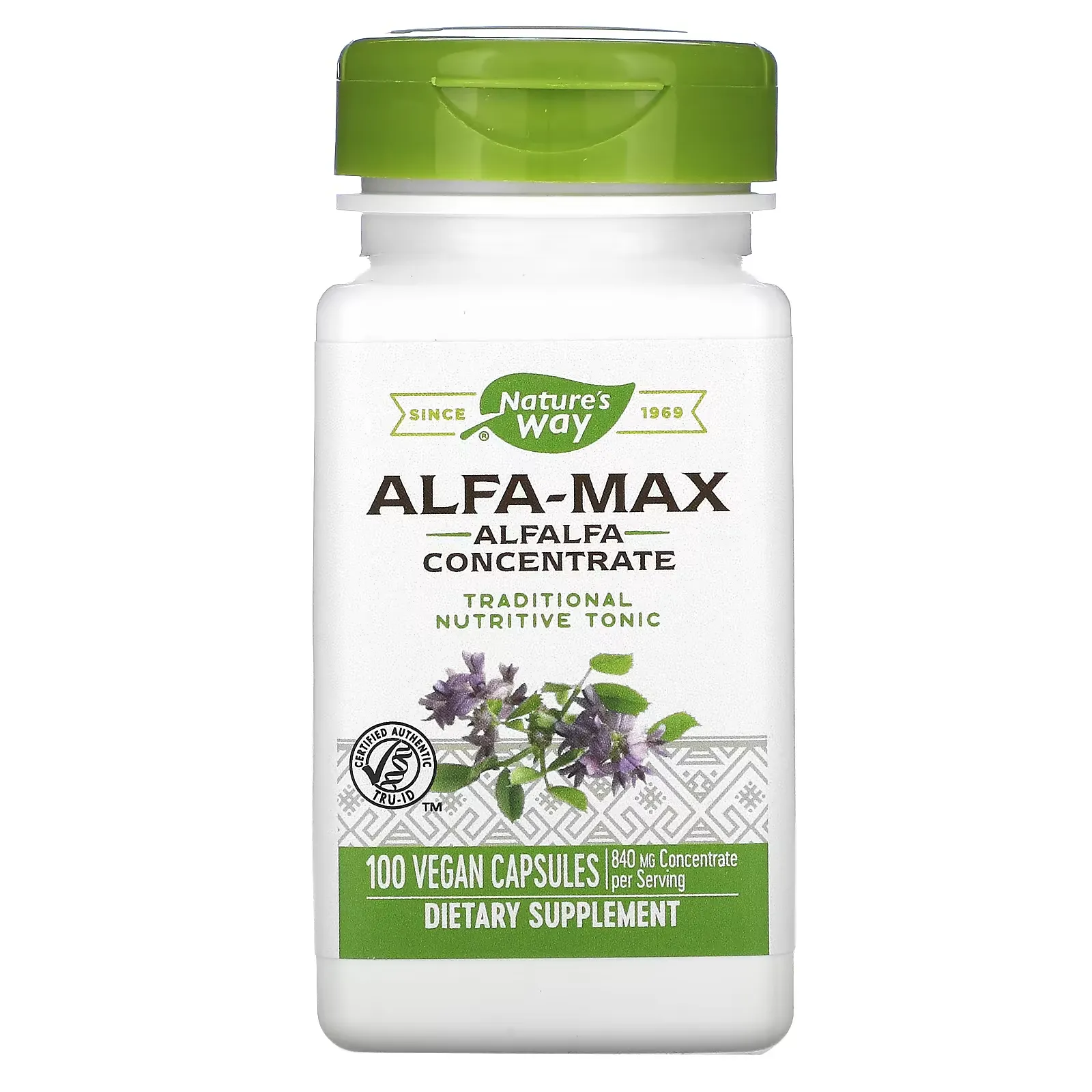 Alfa-Max, Alfalfa Concentrate, 420 mg, 100 Vegan Capsules