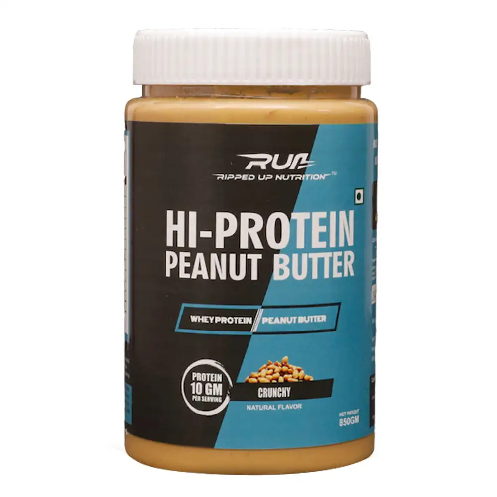 Ripped Up Nutrition All Natural Peanut Butter,  0.850 kg  Crunchy