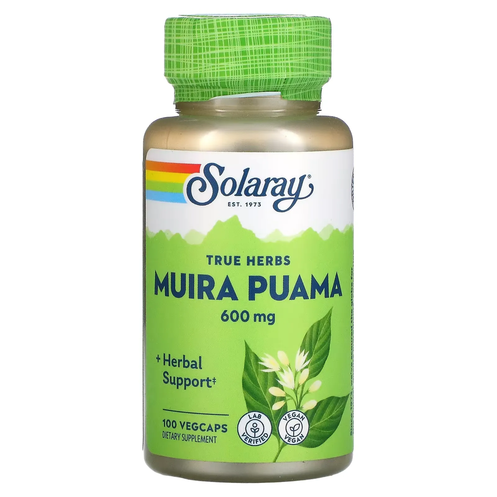 Muira Puama, 300 mg, 100 VegCaps