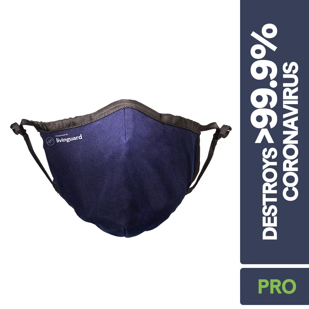 Livinguard Face Mask Pro (L) - Bombay Blue