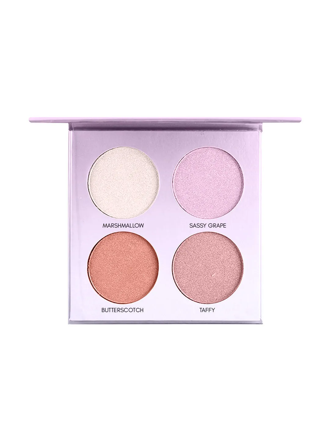 Miss Rose 4 Color Shimmer Brick Highlighter Palette 7003-024i 03