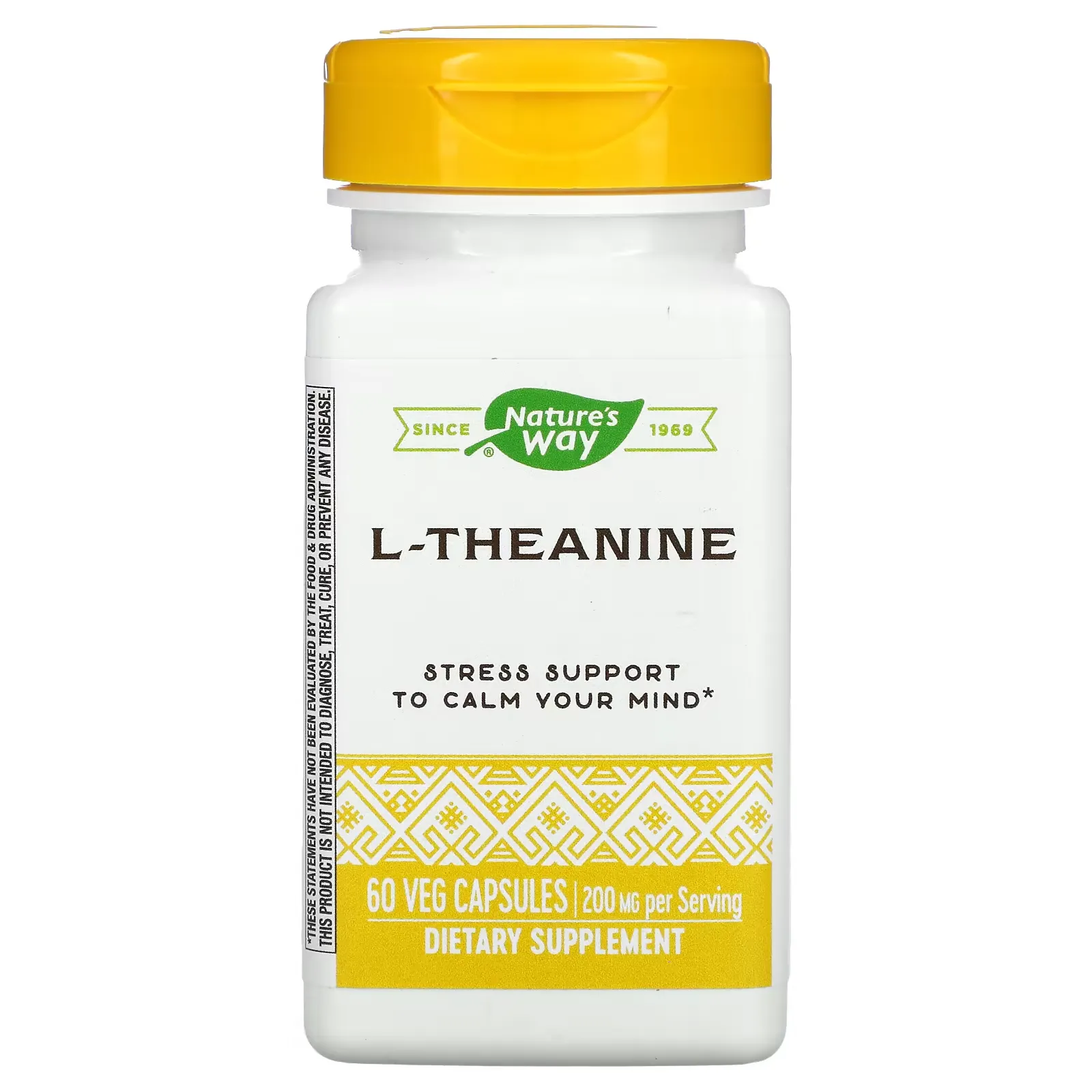 L-Theanine, 60 Veg Capsules