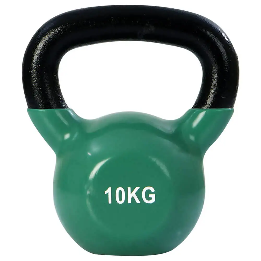 Fitsy Vinyl Kettlebell,  Green  10 kg