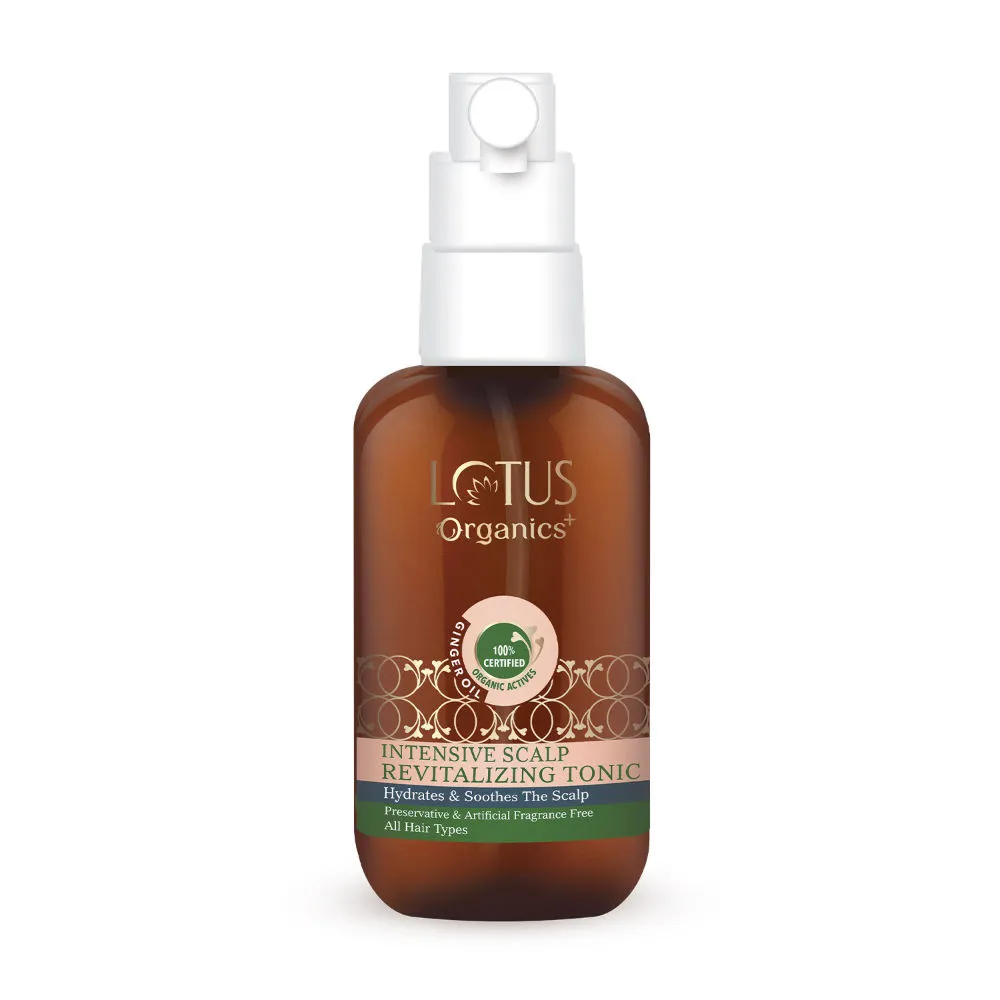 Lotus Organics Intensive Scalp Revitalizing Tonic