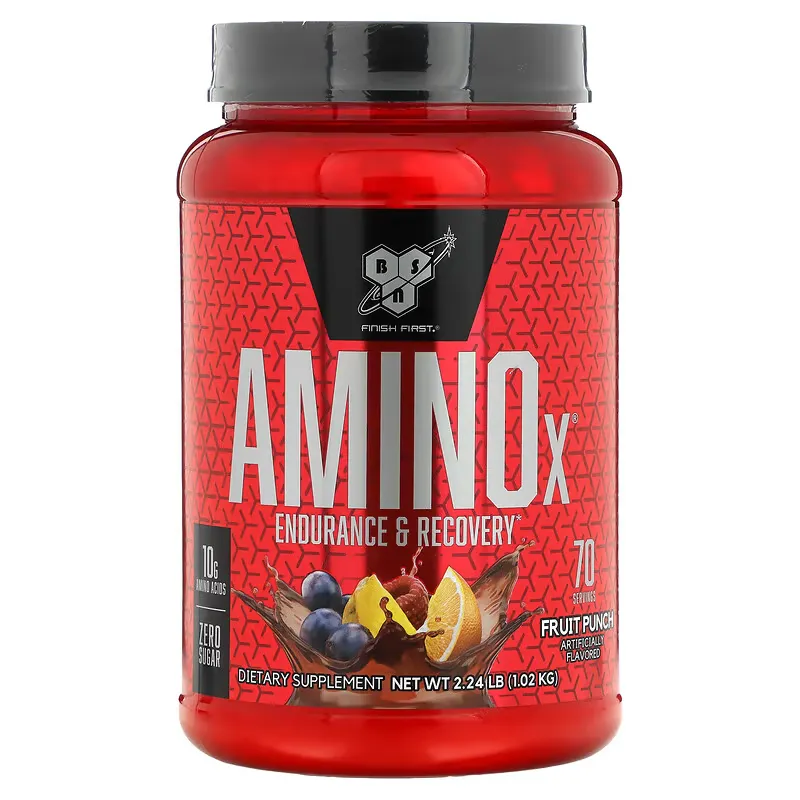 AminoX, Endurance & Recovery, Fruit Punch, 2.24 lb (1.02 kg)