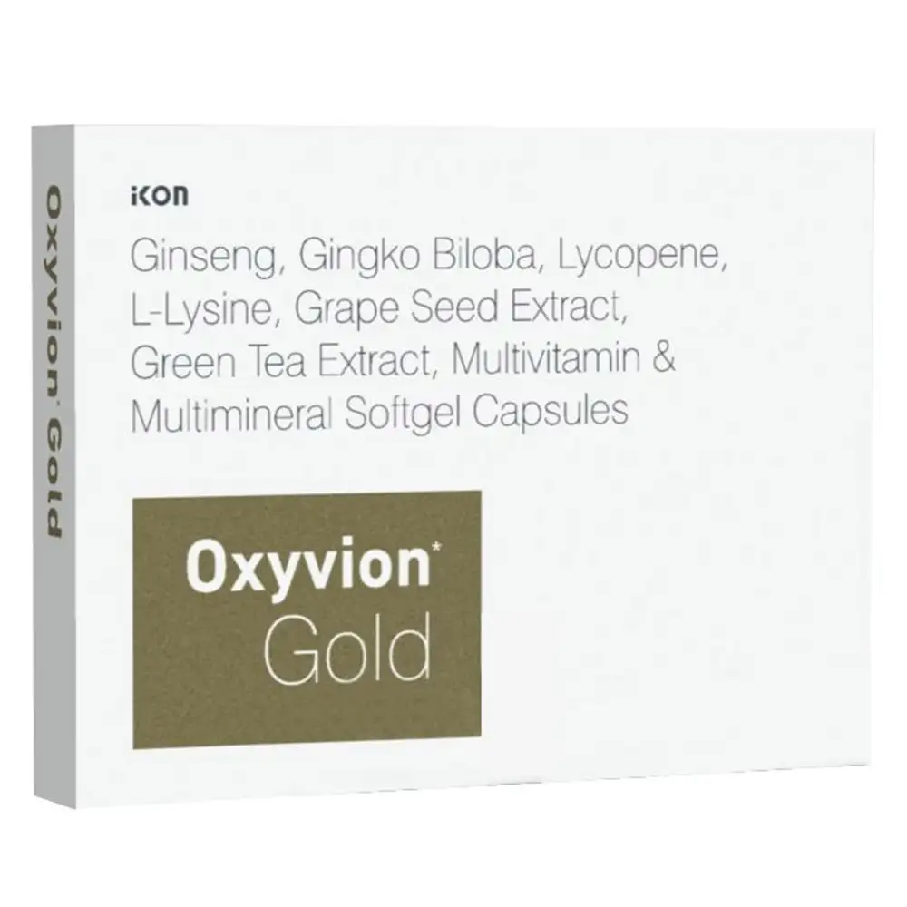 Oxyvion Gold Multivitamin & Mineral,  10 softgels  Unflavoured