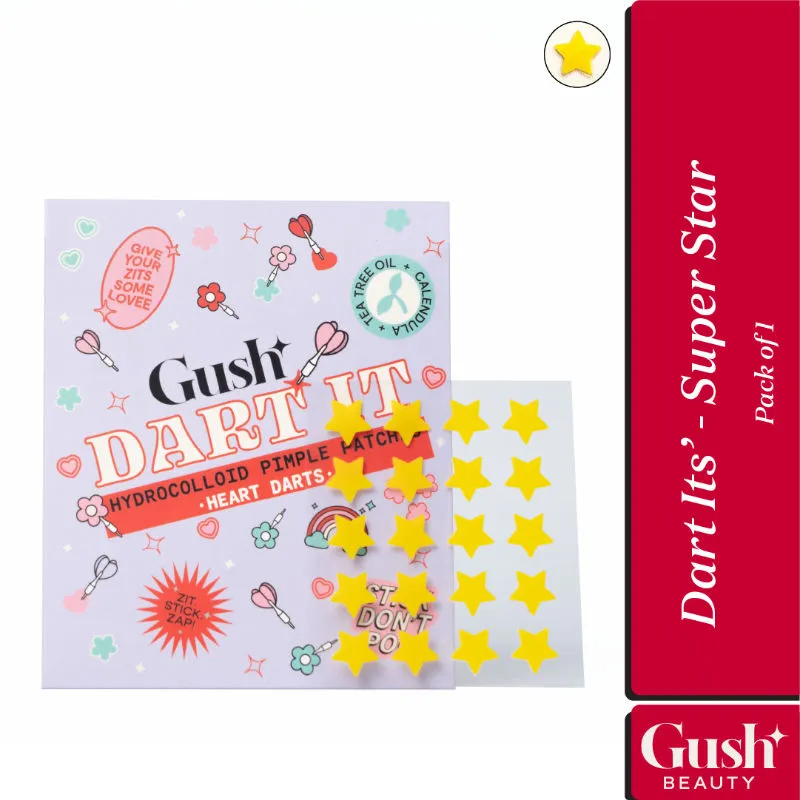 Gush Beauty Dart Its Super Star Anti Acne Hydrocolloid Pimple Patches