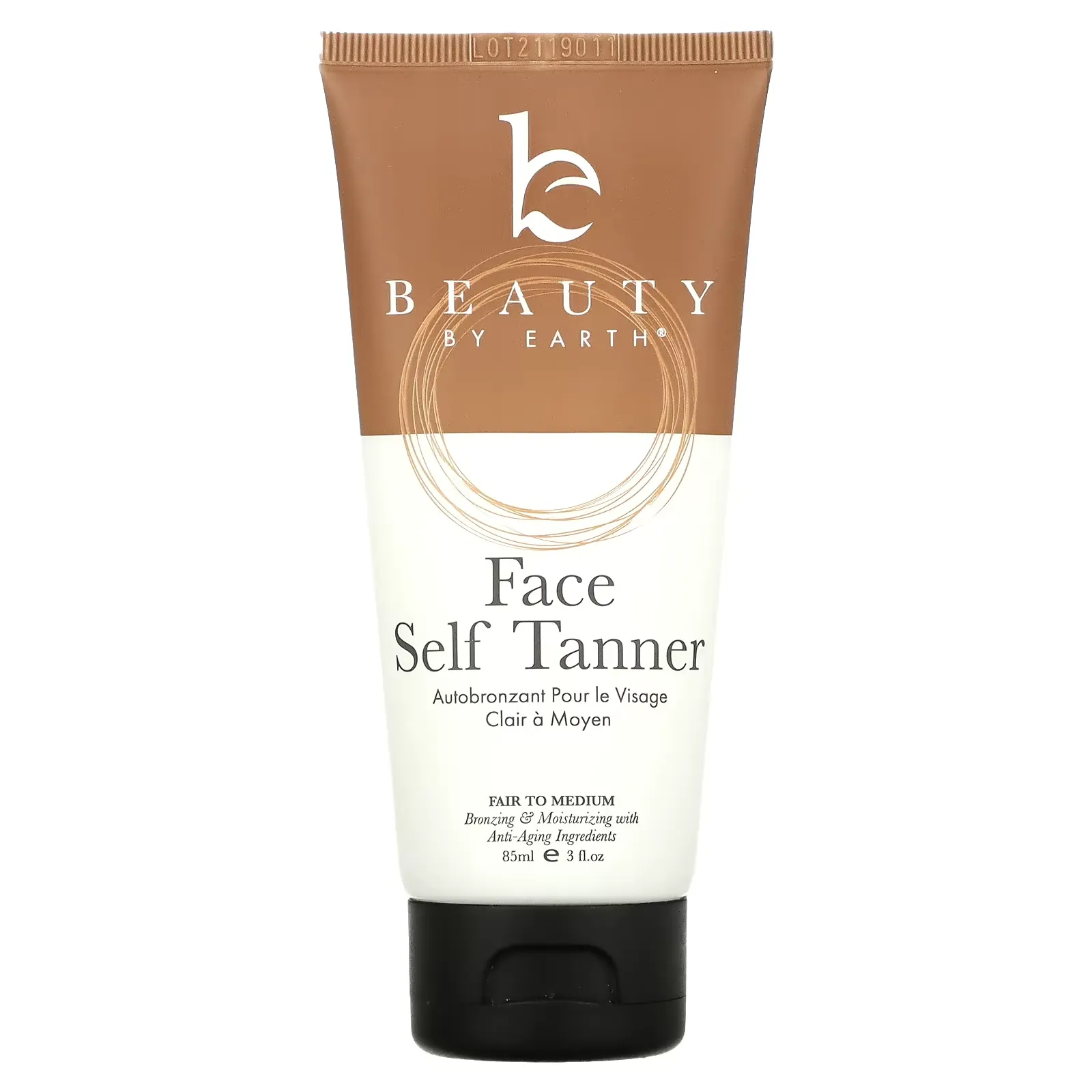 Face Self Tanner, Sunless Tanning Lotion, Fair To Medium, 3 fl oz (85 ml)