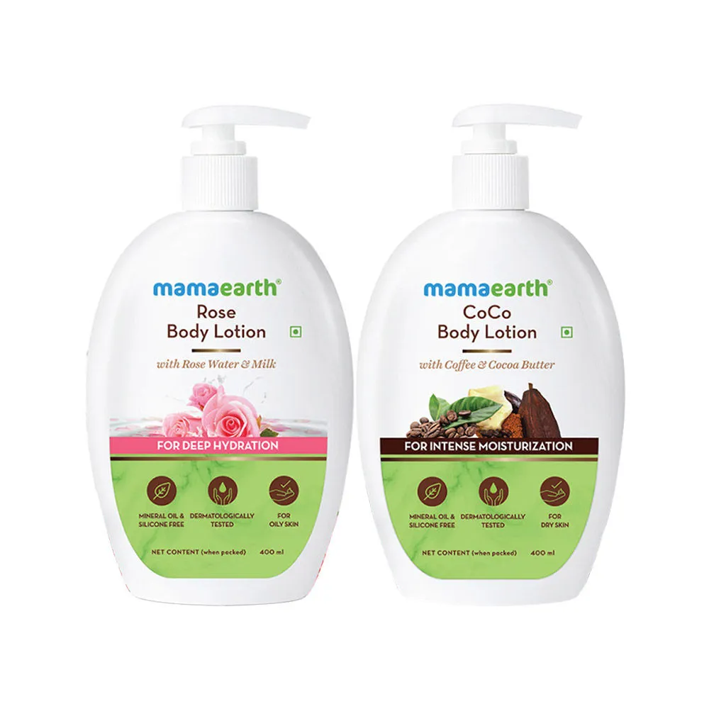 Mamaearth Rose & Coco Body Lotion