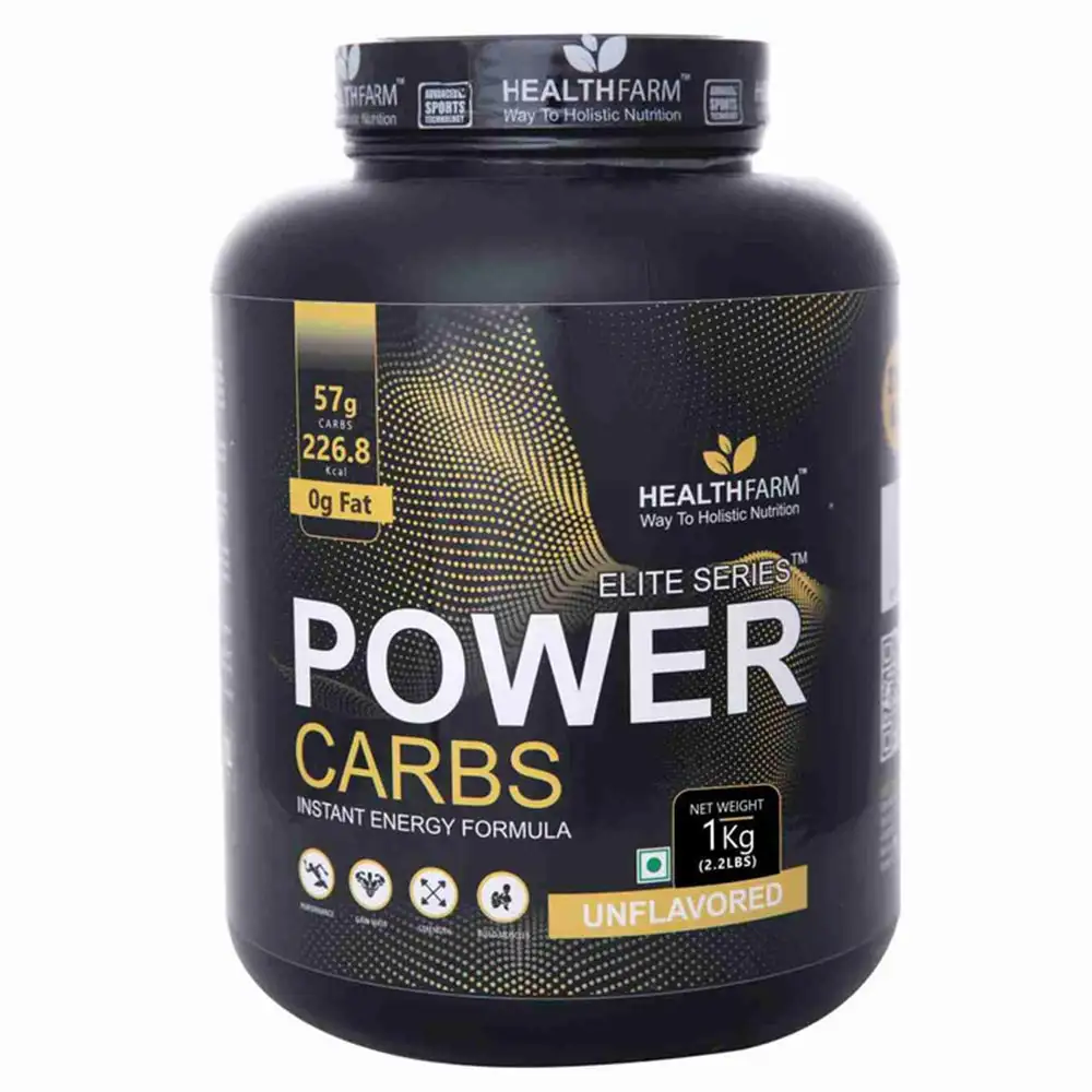 Healthfarm Elite Series Power Carbs,  2.2 lb  Unflavoured