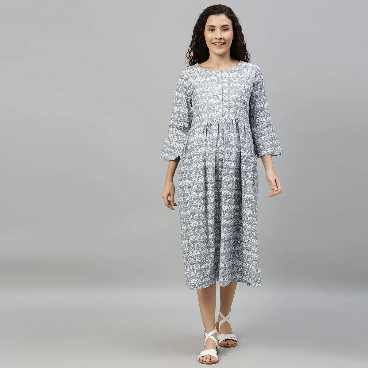 Nejo Maternity Dress - White