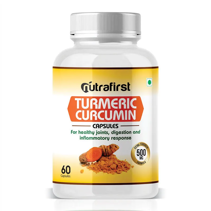 Nutrafirst Turmeric Curcumin Capsules (500mg)