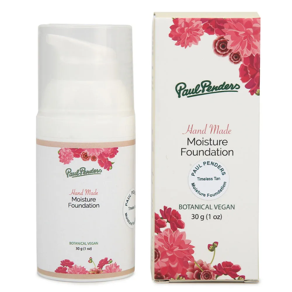 Paul Penders Botanical Vegan Moisture Foundation - Timeless Tan