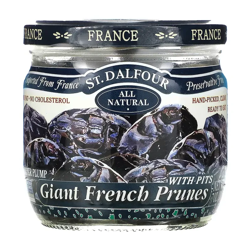 Giant French Prunes with Pits, 7 oz (200 g)