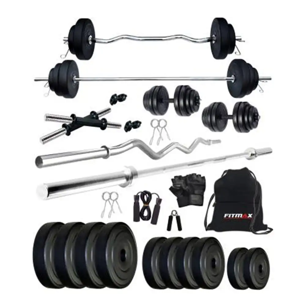 Fitmax PVC 20KG COMBO 2 SL Home Gym Kit