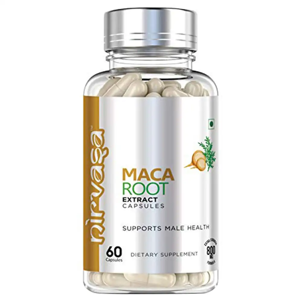 Nirvasa Maca Root Extract,  60 capsules