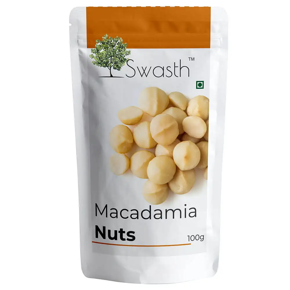 Swasth Macadamia Nuts,  Unflavoured  0.1 kg