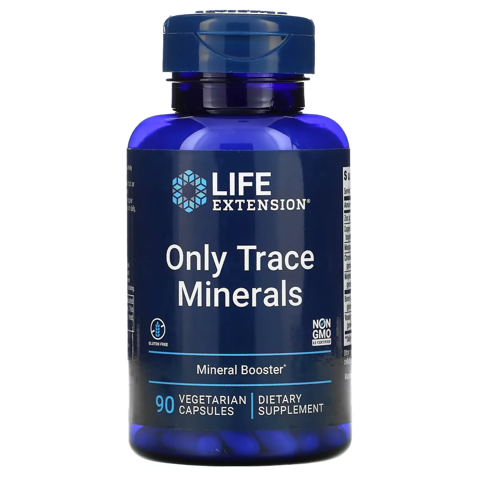 Only Trace Minerals, 90 Vegetarian Capsules